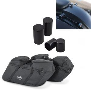 Set Koffer Innentaschen + Abdeckungen 4-Punkt Docking Kit passend für Harley Davidson Touring 09-24 Craftride HS18