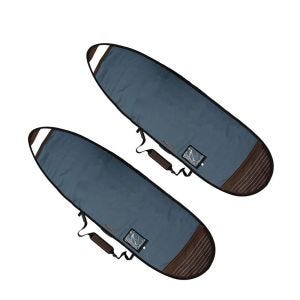 Set 2x Surfbrett Tasche Reisetasche SR1 Divit Surfboard Tasche passend für 8" Bretter blau