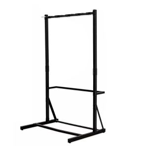 Support à vélo autoportant pour 5 vélos acier 117 x 91,5 x 205,5 cm RI98 noir DPL1