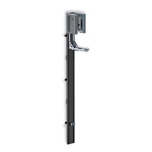 Support compatible avec vélo sur pied Cranit support de sol réglable verticalement et horizontalement WS5 noir