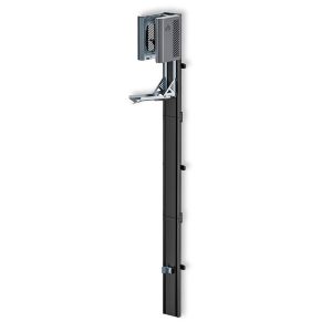 Support compatible avec vélo sur pied Cranit support de sol réglable verticalement et horizontalement WS5 noir DPL1