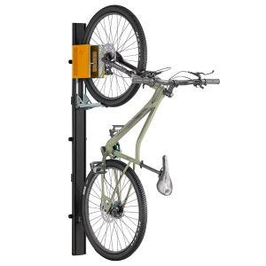 Support mural pour vélo vertical Lift Cranit WS5 Support pour vélo mécanique Wandlift noir orange DPL1