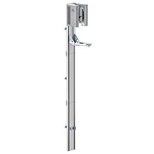Support mural pour vélo vertical Lift Cranit WS5 Support pour vélo mécanique Wandlift argent