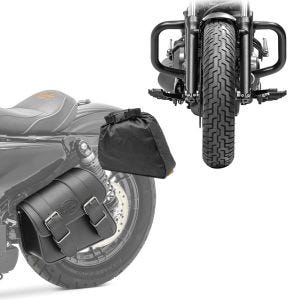 Set Satteltasche + Sturzbügel für Honda Rebel 500 17-21 Craftride Montana_1