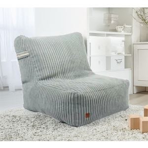 Kindersessel Divit KS4 Sitzsack Kinder Cord Mint DPL2