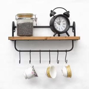 Wandregal Divit WD8 Tassenregal Kaffeebar