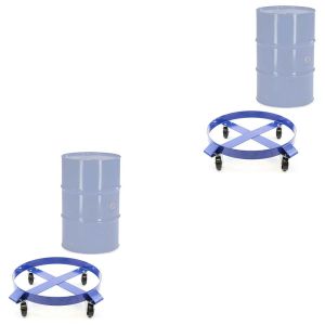 Set 2x Rouleau à fûts FR15 Divit chariot à fûts montagnes russes compatible avec fûts d'huile NEW