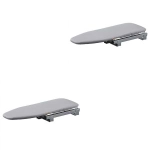 Set 2x Wandmontiertes Bügelbrett BB1 Divit Klappbügelbrett