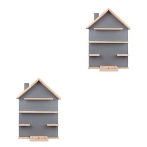 Set 2x Kinder Wandregal passend für Tonies Divit WT10 Toniebox Regal NEW