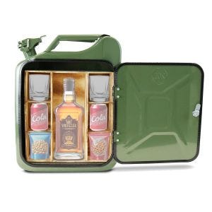 Minibar in Benzinkanister Design MF1 Divit Bar Regal / Aufbewahrung