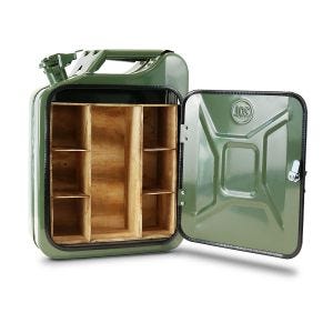 Minibar en bidon d'essence design MF1 Divit étagère bar / rangement DPL1