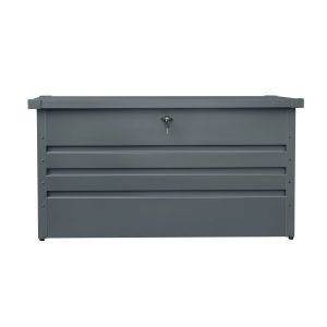 Coffre de rangement extérieur en métal AB5 Coffre de jardin verrouillable 350 litres DPL1