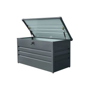 Coffre de rangement extérieur en métal AB5 Coffre de jardin verrouillable 350 litres DPL2