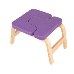 Yoga Kopfstandhocker YK6 Yoga Übungshocker Kopfstandstuhl Holz