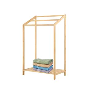 Porte-serviettes HS9 Porte-serviettes 86cm bambou