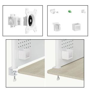 Pegboard pour Home Office PB24 Système de cloisons amovibles 118cm Organisation de bureau DPL1