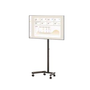 Support TV 50'' avec roulettes FH25 TV Trolley réglable Support au sol pour écran