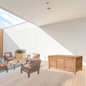 Gartentruhe GT14 Aufbewahrungsbox outdoor Holz DPL1