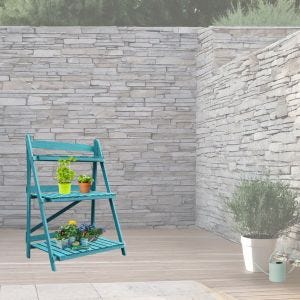 Outdoorregal OR20 Pflanzenregal 2 Ebenen 150cm DPL1