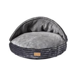 Lit pour chien Divit HB13 Caverne pour chiens 89cm x 89cm grise