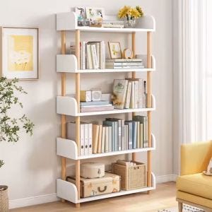Bibliothèque Divit BR6 bibliothèque ouverte blanc 140cm DPL1
