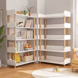 Bibliothèque Divit BR6 bibliothèque ouverte blanc 140cm DPL2