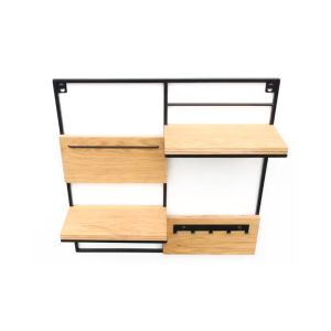 Tableau à clés avec rangement Divit SA2 Porte-clés Organisateur mural 50cm x 50cm DPL2
