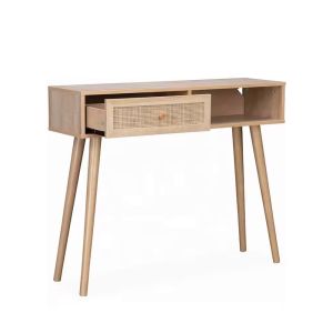 Table console Divit KT5 table d'appoint bois 100cm x 81cm x 30cm DPL1
