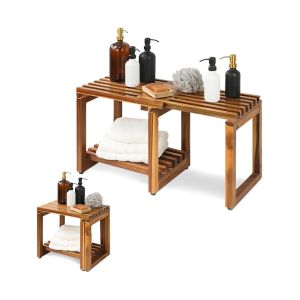 Banc extensible Divit HT3 Banc bois Banc  longueur 43cm - 75cm