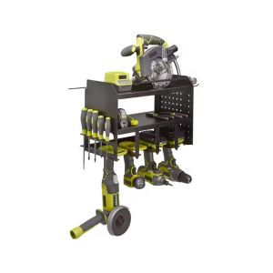 Wandhalterung Akkuschrauber Divit WA2 Werkzeug Organizer Heimwerkstatt schwarz 44cm x 30,5cm DPL1
