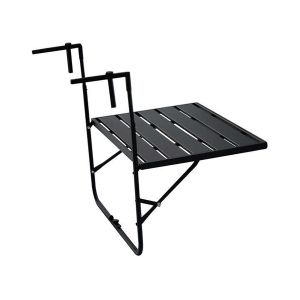 Klapptisch Balkon Divit BK27 Geländertisch Metall schwarz DPL1