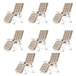 8x Gartenstuhlauflage Divit GR11 Gartenstuhl beige  Auflage für Gartenstuhl Divit SR11