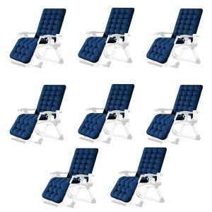 8x Gartenstuhlauflage Divit GR11 Gartenstuhl blau  Auflage für Gartenstuhl Divit SR11