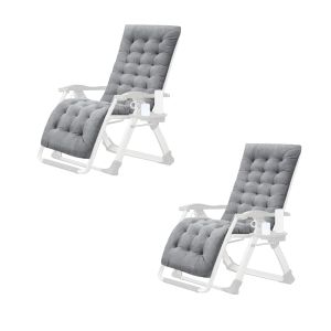 2x Gartenstuhlauflage Divit GR11 Gartenstuhl grau  Auflage für Gartenstuhl Divit SR11