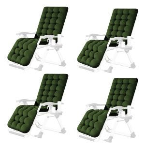 4x Gartenstuhlauflage Divit GR11 Gartenstuhl grün Auflage für Gartenstuhl Divit SR11