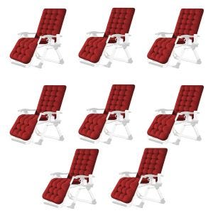 8x Gartenstuhlauflage Divit GR11 Gartenstuhl rot  Auflage für Gartenstuhl Divit SR11