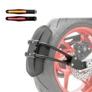 Set Hinterradabdeckung LW4 + LED Blinker TB2 für BMW F 900 R / XR_1