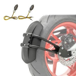 Set Hinterradabdeckung LW4 + LED Blinker KP8 für Kawasaki Z 1000 / SX_1