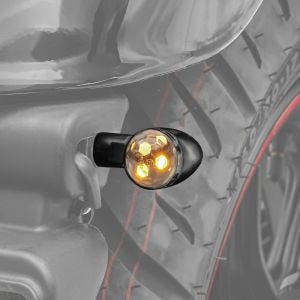 LED Blinker Motorrad Lumitecs BL3 mit E-Prüfzeichen für Chopper vorne-hinten getönt_1