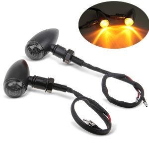 LED Blinker für Suzuki Intruder VL 1500 LC / VL 125 mit E-Prüfzeichen Lumitecs BL14 getönt_1