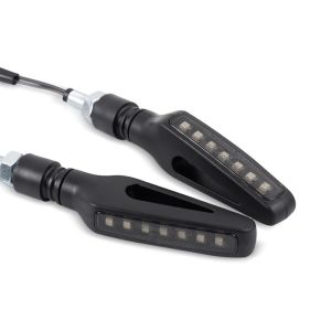 Lauflicht Blinker Motorrad Lumitecs KP32 LED Blinker mit E-Prüfzeichen 2 Stück