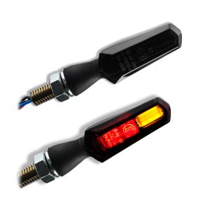 Clignotant LED avec feu arrière et feu stop compatible avec Motocross, Enduro Lumitecs TX25