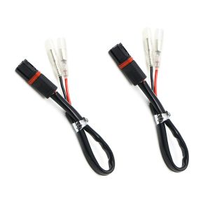 Câble adaptateur clignotant compatible avec BMW S 1000 R / RR / XR Lumitecs 2 pièces AK1