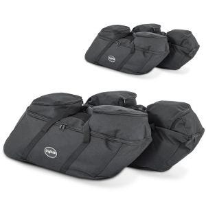 2x Koffer Innentaschen passend für Harley Davidson Touring 94-24 für Seitenkoffer Craftride SP4 Spar-Set