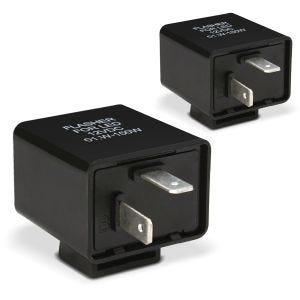 2x 12V Motorrad Blinker Relais 2 L-PIN Lumitecs Blinkergeber LED Lastunabhängig Spar-Set