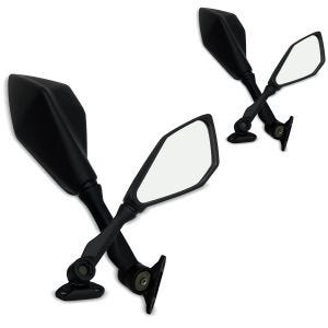 2x Rétroviseur Paire (4 pièces) carénage moto / Miroirs universel Paire Zaddox SV3 Discount Set