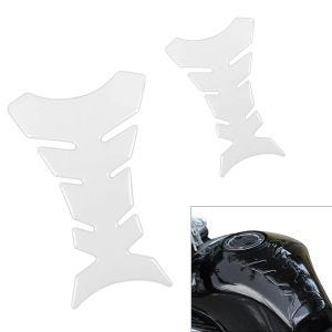 2x Protége réservoir moto / protection réservoir sticker fishbone universel clair Discount Set