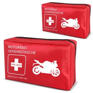 2x Verbandtasche Motorrad XGP EH2 Erste Hilfe Set DIN 13167 passend für Krafträder Spar-Set