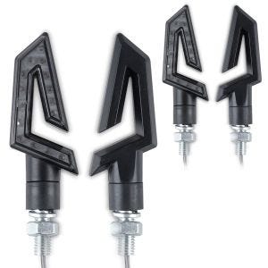 2x LED Blinker Motorrad Lumitecs KP36 E-Prüfzeichen 2 Stück vorne-hinten Spar-Set