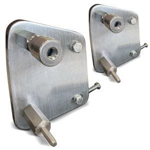 2x Adaptateur pour ConStands Power Evo compatible avec Yamaha MT-09 21-24 Discount Set